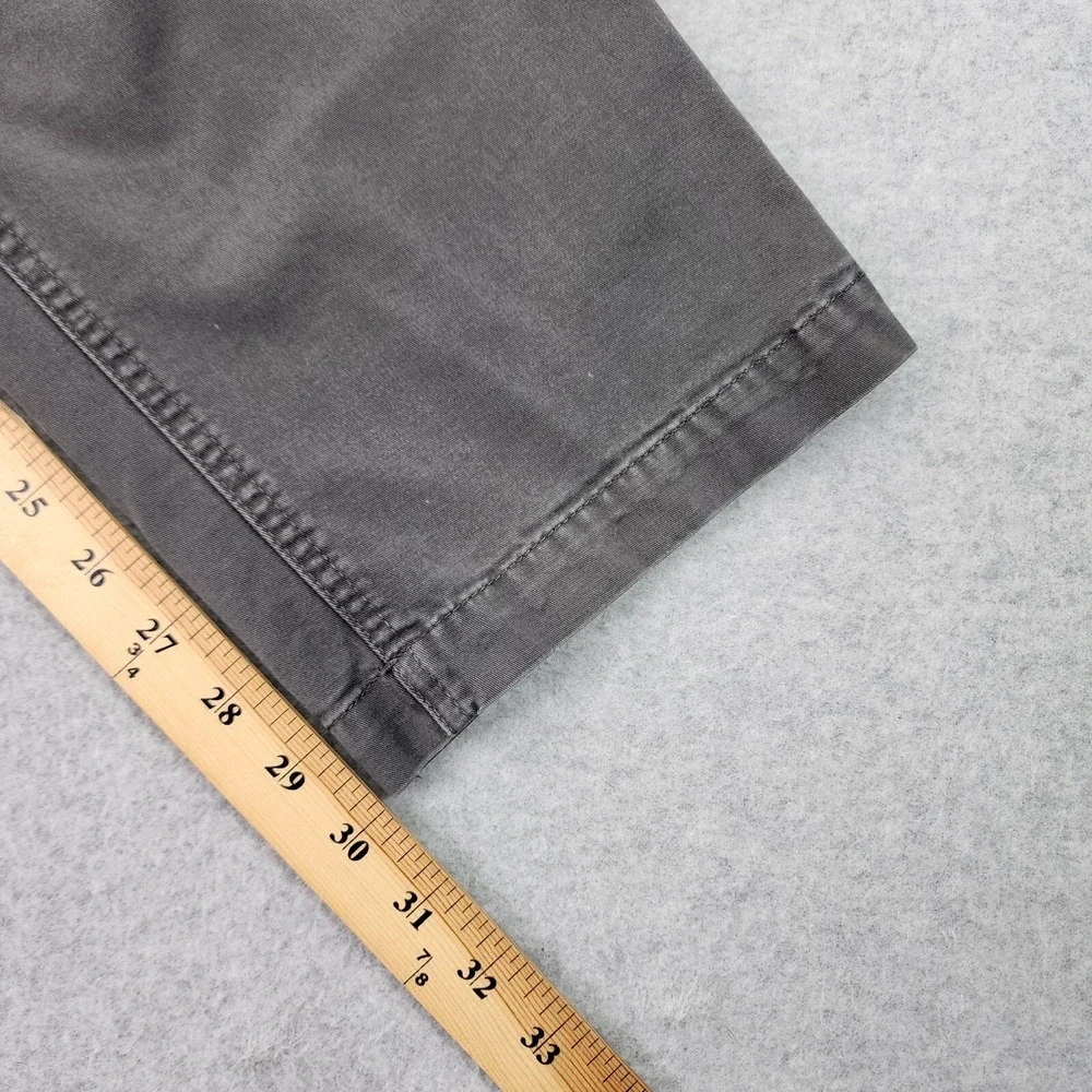 North Face Hiking Pants Men 36x30 Performance Zip Pocket‎ Stretch Cotton Blend
